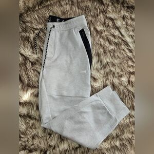 American Eagle Outfitters Whit/Gray Joggers with Black Details